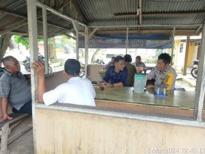 Polsek Perdagangan Ajak Warga Lanbow Aktifkan Kembali Siskamling Jelang Bulan Puasa