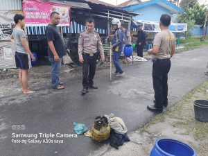Dapur Warung Lontong Benei Terbakar Polsek Siantar Timur Olah TKP