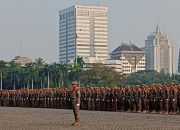 Heru minta Satpol PP tingkatkan sinergi jaga keamanan jelang pilkada
