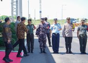 Kunjungan Kerja Presiden RI di Wilayah Korem 084/BJ Berjalan Aman dan Lancar