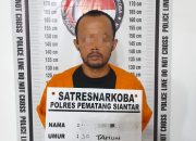 Sat Resnarkoba Polres Pematangsiantar Tangkap Pria Pemilik Sabu 2,34 Gram