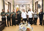 Diskusi Pj. Walikota Bersama Danrem 044/Gapo, Mencari Solusi Kemacetan dan Parkir Kota Palembang