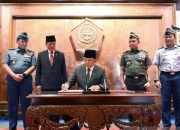 Menhan Sjafrie tekankan pentingnya jiwa korsa saat sambangi Mabes TNI