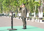 Kepala Staf Korem 084/Bhaskara Jaya, Memimpin Upacara Peringatan HUT ke-79 TNI Tahun 2024
