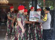 Sinergi TNI-Polri di HUT TNI ke-79: Polres Boyolali Sambangi Grup 2 Kopassus