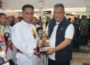 Bripka Farizal Humas Polda Meraih Juara pada Ajang Festival Silat Kota Palembang