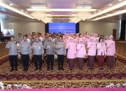 Polda Sumsel dan Bhayangkari Mengikuti Puncak peringatan Hari Kesatuan Gerak Bhayangkari ke-72 TA. 2024