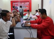 Antusiasme Peserta Warnai Acara Donor Darah Polres Boyolali dalam Rangka HUT Humas Polri ke-73