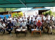 Posko Tim Paslon Bupati dan Wakil Bupati Raja Ampat ORMAS Kuasai Kota Waisai