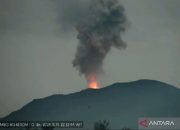 Batas zona bahaya tujuh kilometer dari Gunung Lewotobi Laki-Laki