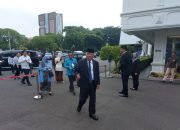 Basuki hadir di Istana Jakarta untuk dilantik jadi Kepala OIKN