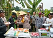 Polres Serang salurkan pupuk bagi petani demi jaga ketahanan pangan