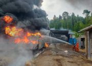 Damkar Bandarlampung: Api di gudang BBM dipadamkan selama 14 jam