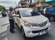 Polres Pematangsiantar Gelar Razia Gabungan Operasi Kepatuhan Pajak Kendaraan Bermotor
