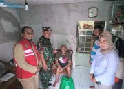 Sambut Hari Pahlawan, Babinsa Bersama Tiga Pilar Berikan Bingkisan Kepada Para Veteran