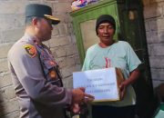 Kepedulian Kapolsek Gilimanuk Terhadap Warga Lansia dan Kurang Mampu, Berikan Bantuan Talikasih di Asih Barat