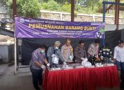 Kejari Batu Musnahkan Ribuan gram Narkotika dan Ratusan Botol Miras