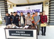 Dalam Tempo Lima Hari Polres Sergai Tangkap Pengedar Narkotika