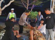 Atensi Malam Minggu: Kapolsek Gilimanuk Pimpin Apel Malam dan Patroli Kamtibmas