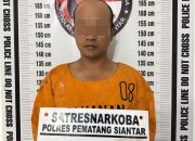 Bawa 6 Paket Sabu ,Polres Pematangsiantar Tangkap JS di Jalan Mataram II