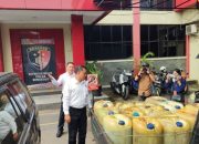 Polda Bengkulu sita 1.316 liter BBM subsidi dari dua tersangka