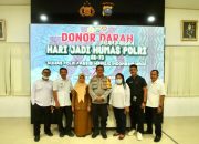 Polres Sergai adakan Donor Darah Serentak dalam rangka Hari Jadi Humas Polri ke 73 Tahun 2024