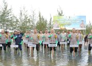 Polda Babel galakkan “Ketahanan Bumi Penanaman Sejuta Pohon”