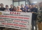  “SPASI Desak Hentikan Kriminalisasi Advokat, Bebaskan Tony Budidjaja dari Tuntutan”