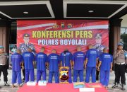 *Polres Boyolali Tangkap Delapan Tersangka Kasus Penganiayaan Anak Diduga Melakukan Pencurian*