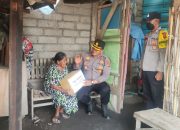 Peduli Kasih kepada Lansia Kurang Mampu, Kapolsek Gilimanuk Salurkan Bantuan Sembako di Arum Timur