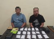 Polres Aceh Tamiang tangkap dua tersangka penyimpan 1,7 kg sabu-sabu