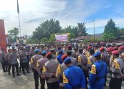Polres Ternate kerahkan 50 personel pengamanan PSU di TPS 04 Kalumata