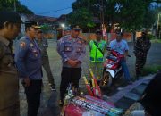 Patroli Gabungan Polsek Kawasan Pelabuhan Gilimanuk Amankan Wilayah Menjelang Malam Tahun Baru 2025