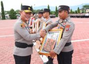 Polda Sulteng beri pengarahan satker dan personel berprestasi