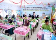 Siswa SDIT Alkautsar Batam dapat Makan Bergizi Gratis dari Polda Kepri