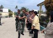 TNI Polri Bersinergi Bagikan Program Makan Siang Gratis Untuk Anak-Anak SD di Kabupaten Sergai