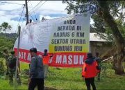 BNPB pasang sirene dan rambu peringatan erupsi Gunung Ibu di enam desa