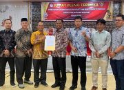 KPU Tetapkan Darma-Adlin Jadi Bupati dan Wakil Bupati Sergai Terpilih 2025-2030