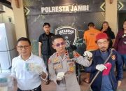 Polresta Jambi tangkap dua pencuri uang asing senilai Rp300 juta