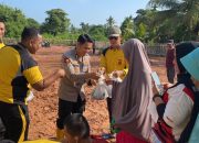 Kabidkum Bersama Personil Satker Gelar Panen Raya di Kebun Ketahanan Pangan Kalidoni