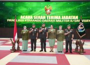 Tongkat Komando Kodam II/Sriwijaya Resmi Beralih
