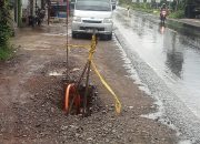 Pemasangan Tiang dan kabel fiber optik ilegal di wilayah BBPJN VII  Semarang diduga ada pembiaran.