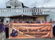 Ketua Umum KBPP POLRI Salurkan Paket Sembako untuk Warakawuri, Purna Polri, Janda Polri, dan Anak Yatim di Komplek POLRI Larangan Indah
