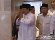 Presiden dan Wapres Shalat Idul Fitri bersama di Masjid Istiqlal