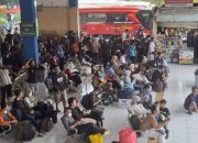 1.458 pemudik berangkat dari Terminal Kampung Rambutan di H-4 Lebaran