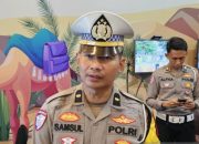 Polri: 5.643 kendaraan melintas Exit Tol Singosari saat H-1 Lebaran