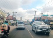 Arus mudik di Jalinsum Prabumulih-Palembang dipadati kendaraan pemudik