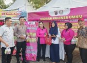 Polri Dukung Bazar Kuliner UMKM Ramadan di Sergai
