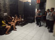 Yustisi Gabungan Polsek Kawasan Pelabuhan Gilimanuk di Tempat Hiburan Malam, Jaga Kamtibmas Sambut Bulan Suci Ramadhan