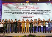 Pangdam II/Sriwijaya hadiri Rakor Forkopimda Prov. Sumsel dan Kabupaten/Kota se-Sumatera Selatan Tahun 2025